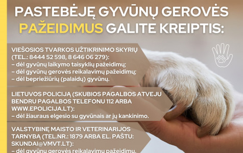 Pastebėję gyvūnų gerovės pažeidimus galite kreiptis+++.jpg