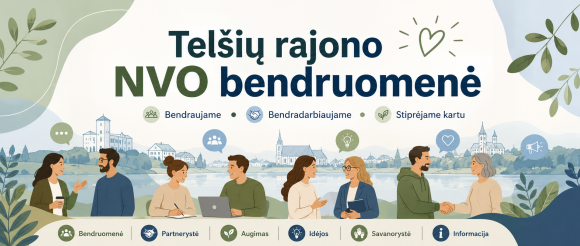 Neformaliame susitikime Telšių rajono NVO stiprino bendradarbiavimą
