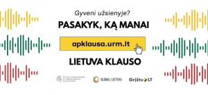 Vyksta Lietuvos diasporos nuomonės apklausa
