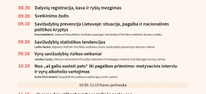 Kviečiame stebėti konferenciją apie vyrų savižudybių riziką ir prevenciją