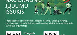 NACIONALINIS JUDUMO IŠŠŪKIS: KVIEČIAME ŽINGSNIUOTI KARTU!
