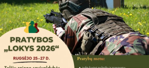 Rugsėjo 25–27 dienomis Telšių rajone vyks pratybos „Lokys 2026“