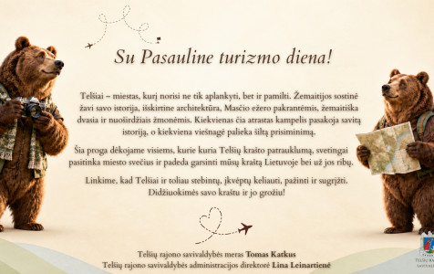 Su Pasauline turizmo diena!