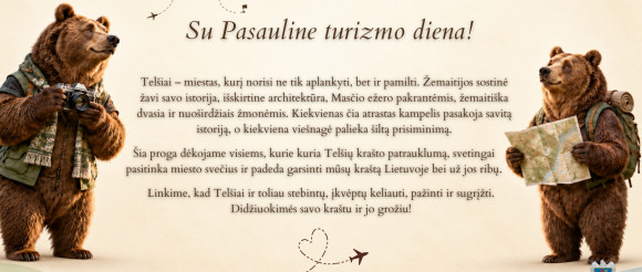 Su Pasauline turizmo diena!