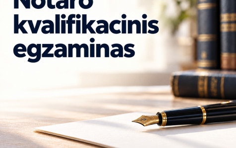 Norinčius laikyti notaro kvalifikacinį egzaminą Teisingumo ministerija ragina teikti dokumentus